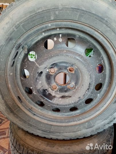 Комплект зимних колёс Dunlop R15 4*100