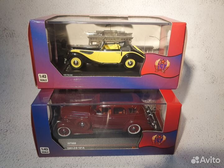 Модели автомобилей IST Models в масштабе 1:43