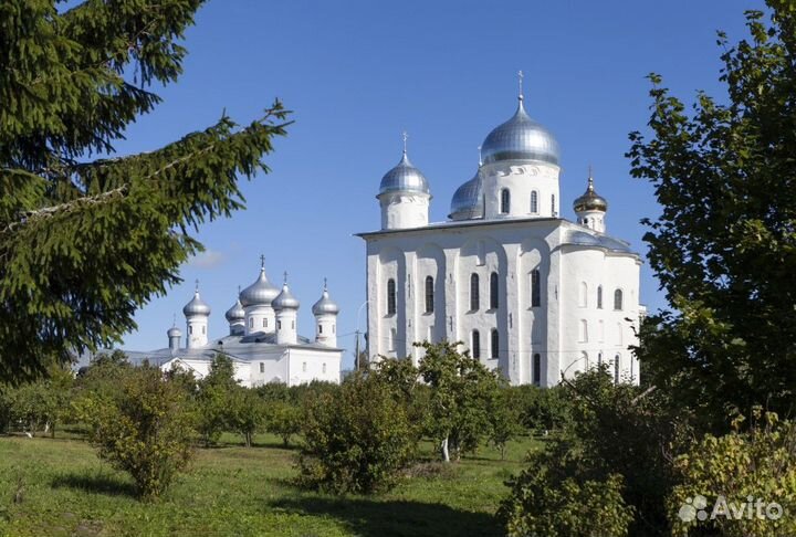 Экскурсия — Великий Новгород — Хутынский иЮрьев мо