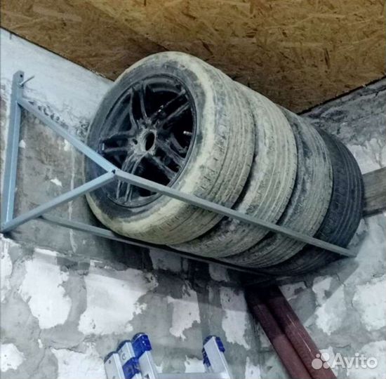 Полка для хранения колес