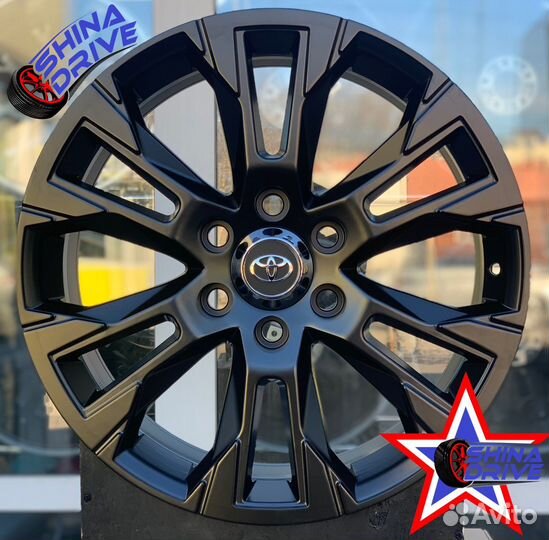 Диски Toyota LC300 R20 6x139,7 Black Matt