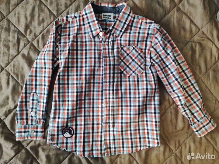 Рубашка детская для мальчиков