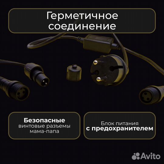 Гирлянда бахрома цена