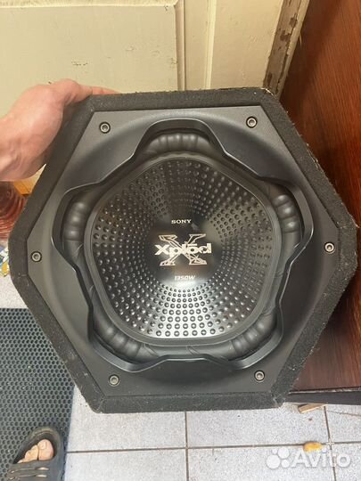 Сабвуфер sony xplod 1350w