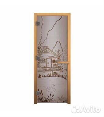 Стеклянные и деревянные двери для бани и сауны