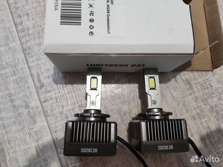 Светодиодные лампы d3s/d8s