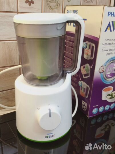 Пароварка блендер philips avent 2 в 1