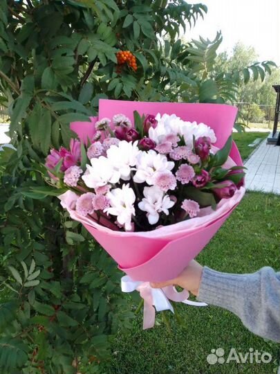 Букет цветов Хризантема