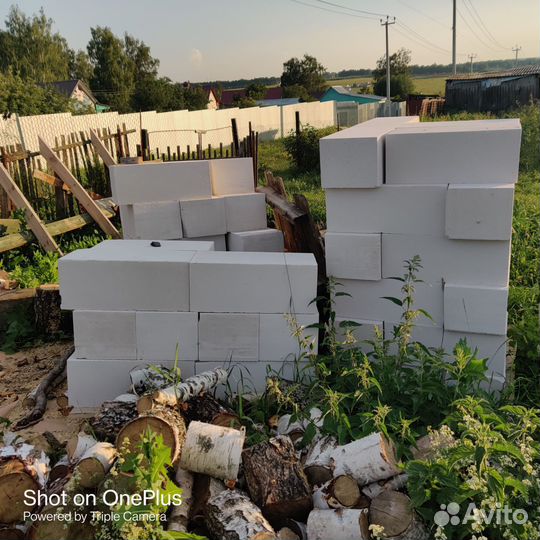 Пеноблоки газоблоки 625 *250*300