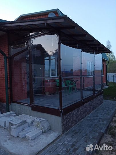 Мягкие окна для веранды, террасы, беседки