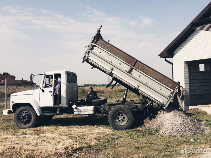 Вывоз мусора, доставка самосвала грузоперевозки
