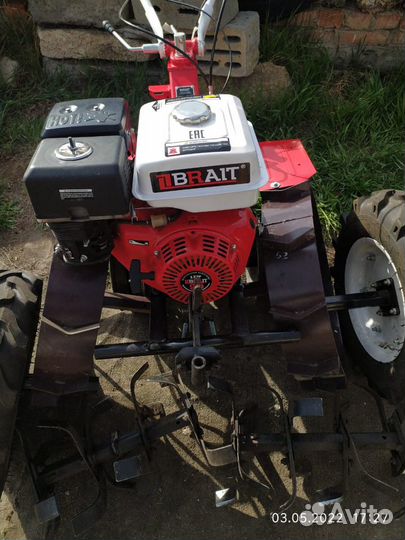 Продам Мотоблок Brait-135GB + доп.колеса