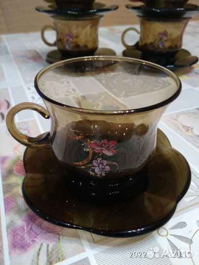 Чайный сервиз стекло