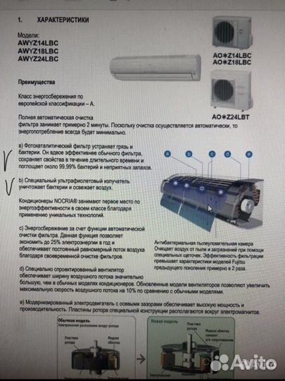 Кондиционер Fujitsu