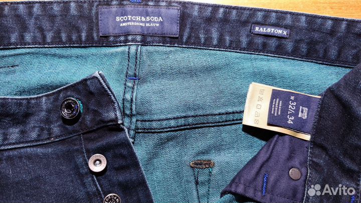 Джинсы Scotch Soda w32L34, новые. Гонконг