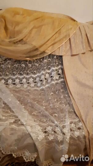 Шторы с ламбрекеном бу