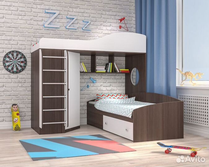 Двухъярусная кровать детская. Новая. Любые цвета