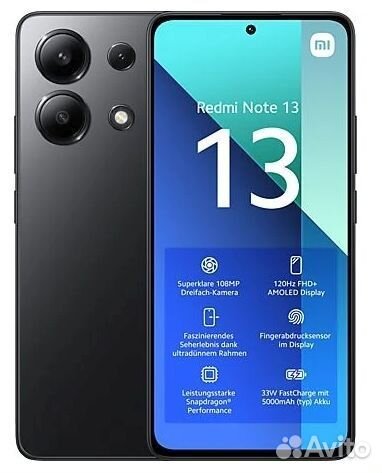 Xiaomi Redmi Note 13, 6/128 ГБ