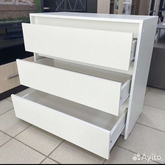 Комод IKEA 3 ящика белый