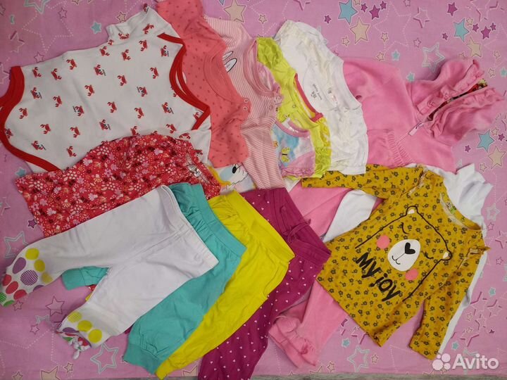 Вещи пакетом на девочку