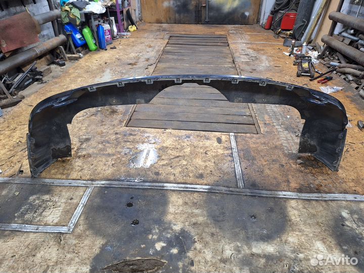 Юбка заднего бампера и расширители арок bmw x5 f15