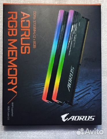 Оперативная память gigabyte aorus RGB 16 гб купить в Москве ...
