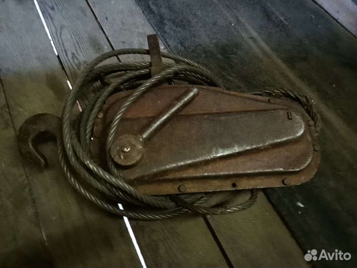Лебедка ручная рычажная