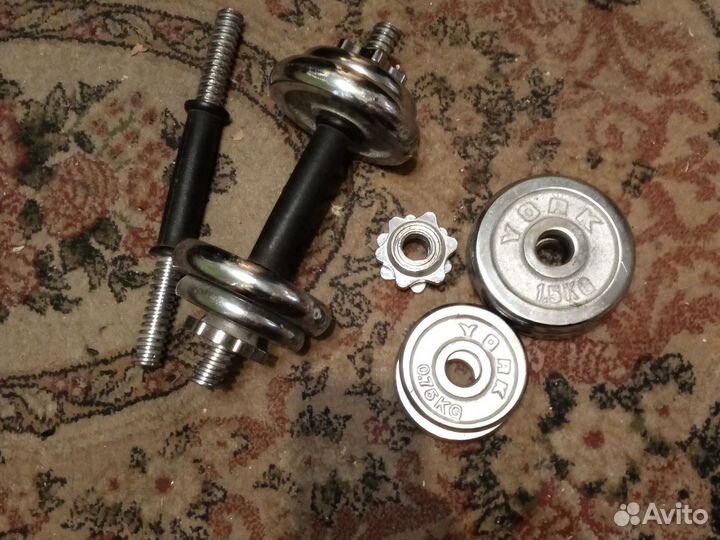 Гантели (Спортивные) 9кг