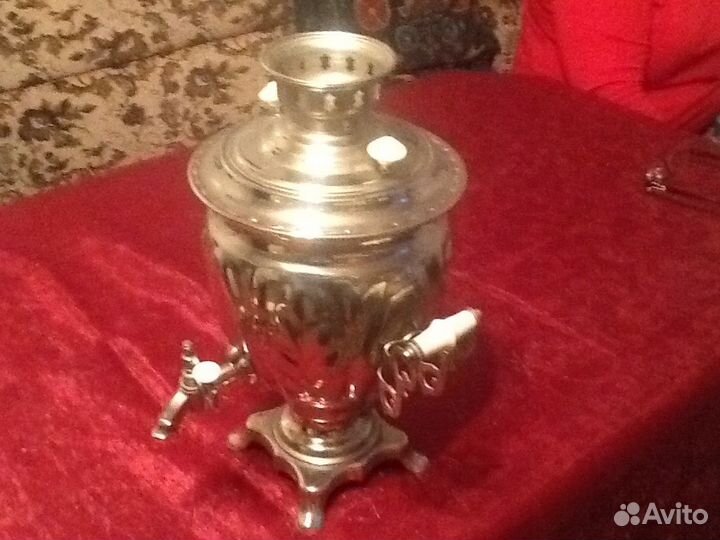 Самовар, новый, винтаж, 3л