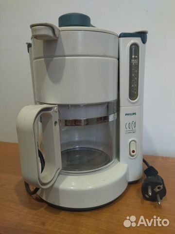 Кофеварка электрическая philips HD 7410