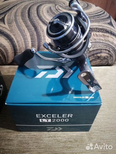 Катушка daiwa exceler lt 2000