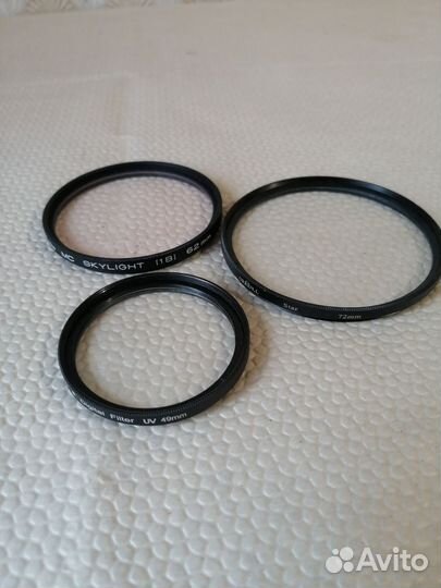 Фильтры и чехлы для объективов