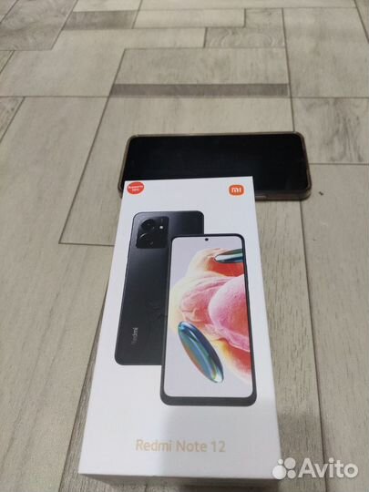 Телефон Xiaomi redmi note 12 6/128 серый