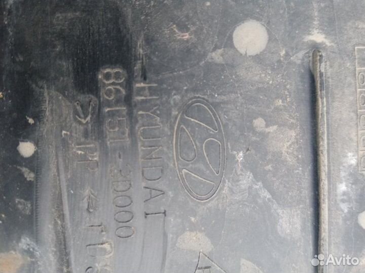 Жабо Hyundai Sonata EF G4GC 2007