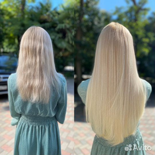 Наращивание волос с гарантией Коррекция