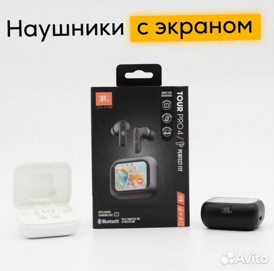 JBL Tour Pro 4: наушники с умным дисплеем