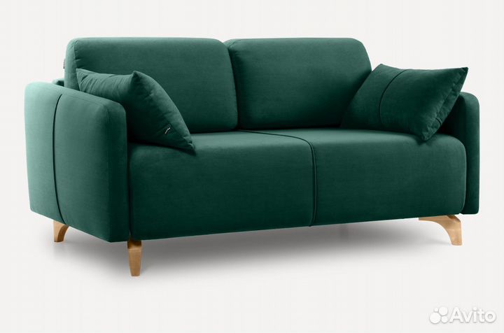 Диван Льери Мини Velvet Emerald