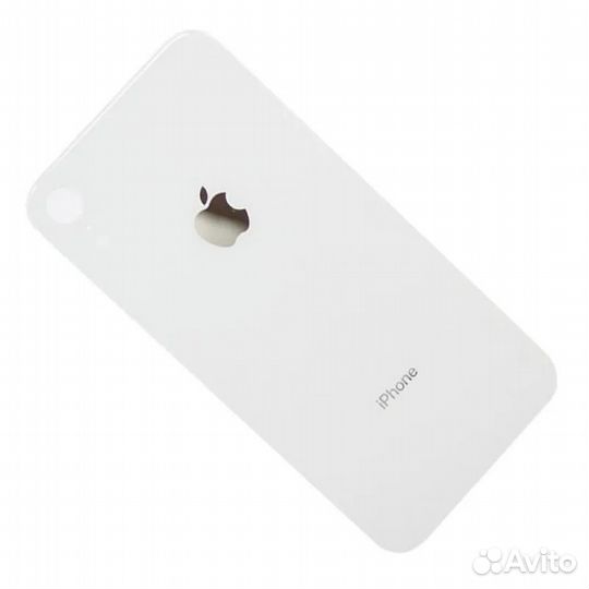 Задняя крышка Apple iPhone Xr Бел. (широкий