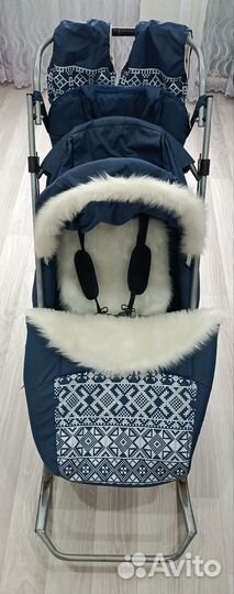 Коляска санки