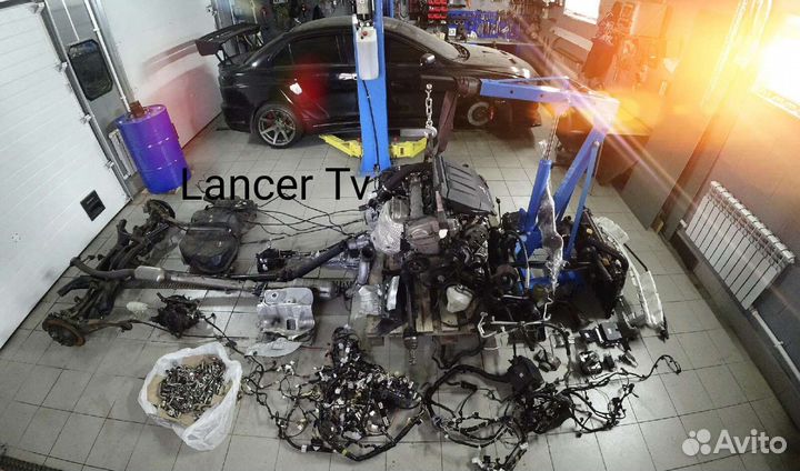 Свап комплект полного привода 4wd, Ralliart Lancer