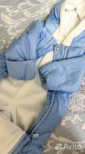 Комбинезон демисезонный для новорожденных 56 62