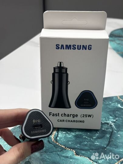 Прикуриватель samsung usb c type c fast charging