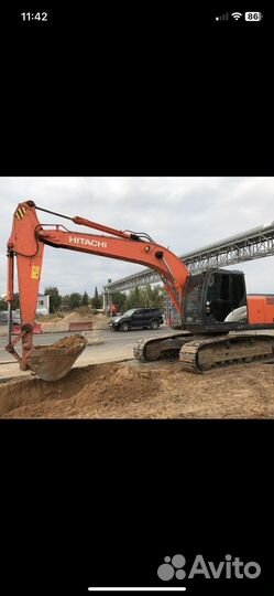 Услуги трактора эксковатора крана