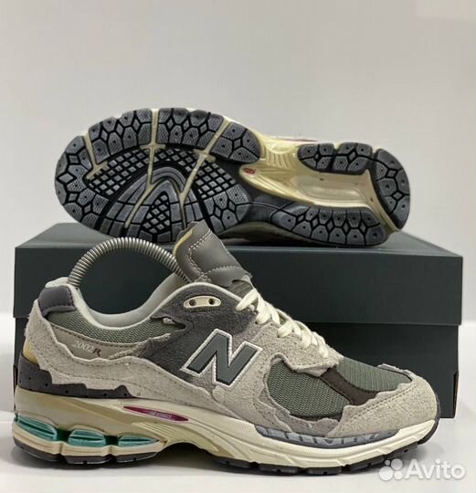 Кроссовки New balance 2002 r серые