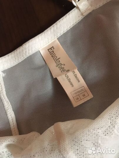 Боди женское белое