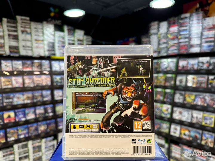 Игры для PS3: Teenage Mutant Ninja Turtles: Danger