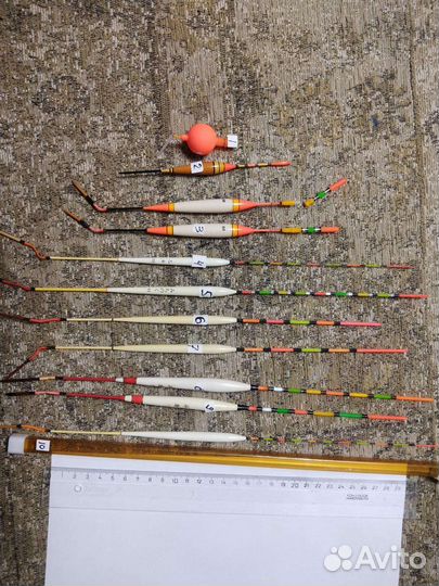 Рыболовные снасти, Япония крючки поплавок удилище