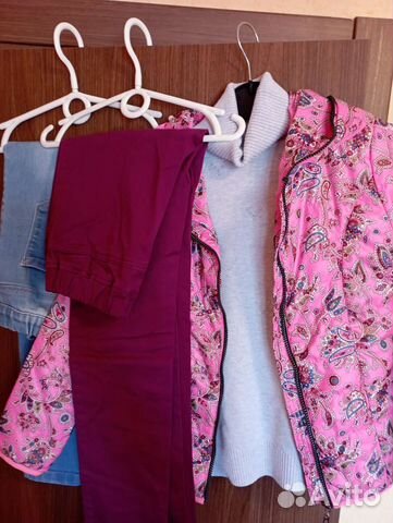 Вещи пакетом на девочку 140-152