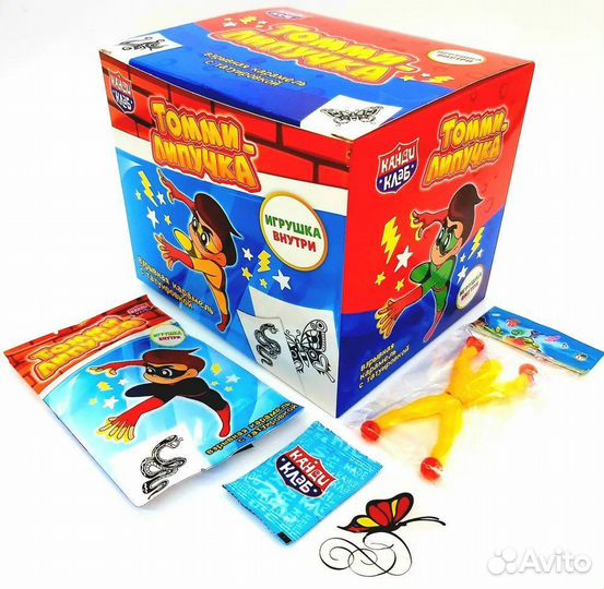 Взрывная карамель Томми Липучка