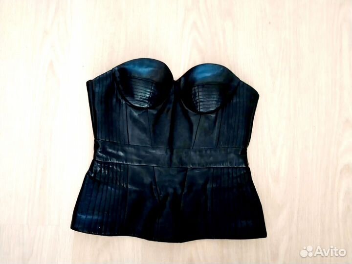 Корсет женский кожаный секси Италия